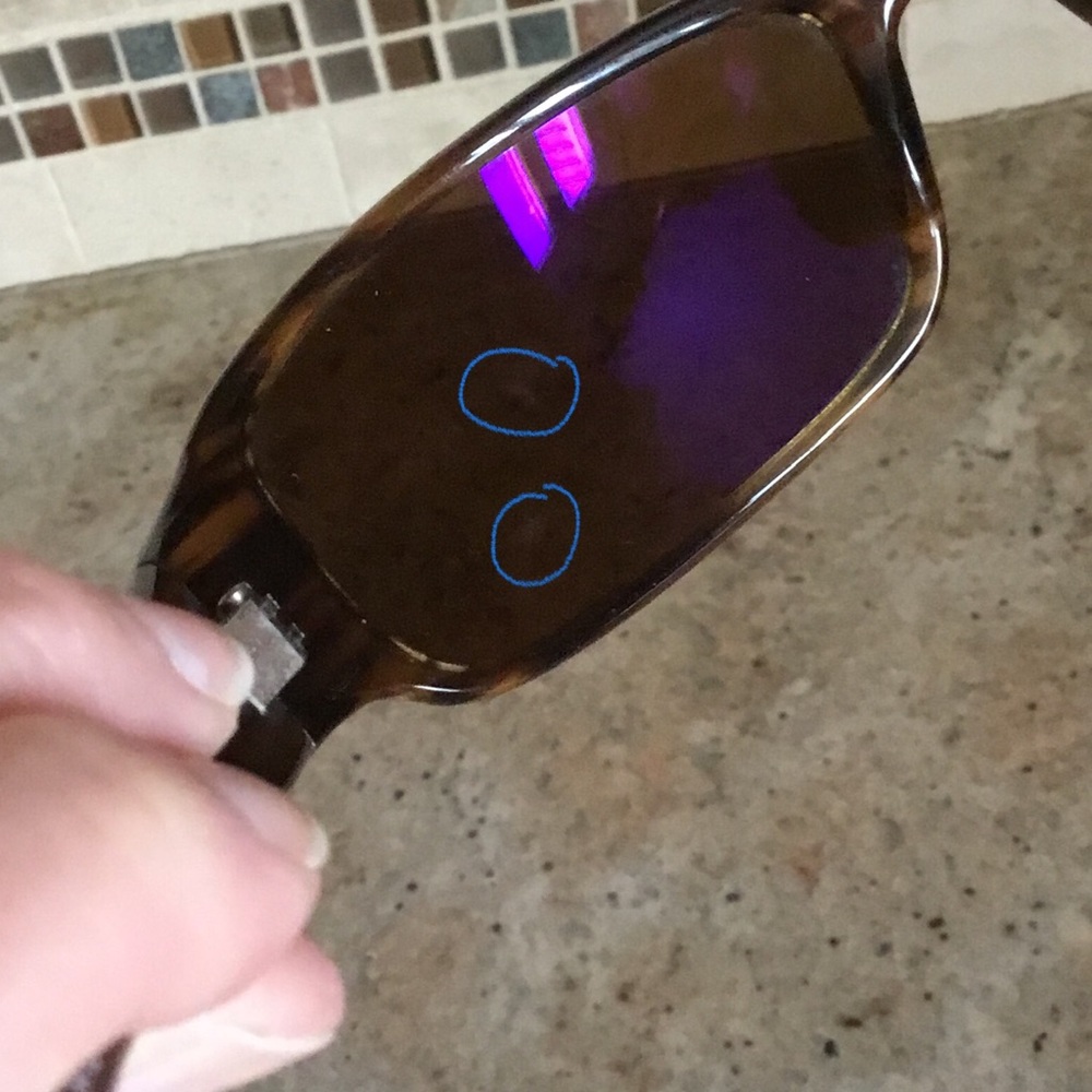 Oliver Peoples Zed Polarized Sunglasses FLAW - Picture 13 of 13
